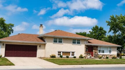 A house in New Castle County with transfer tax
