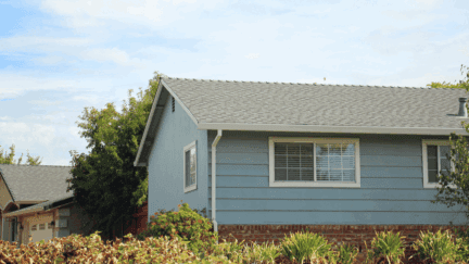 A house in Sacramento, where homeowners can choose to sell their house for cash