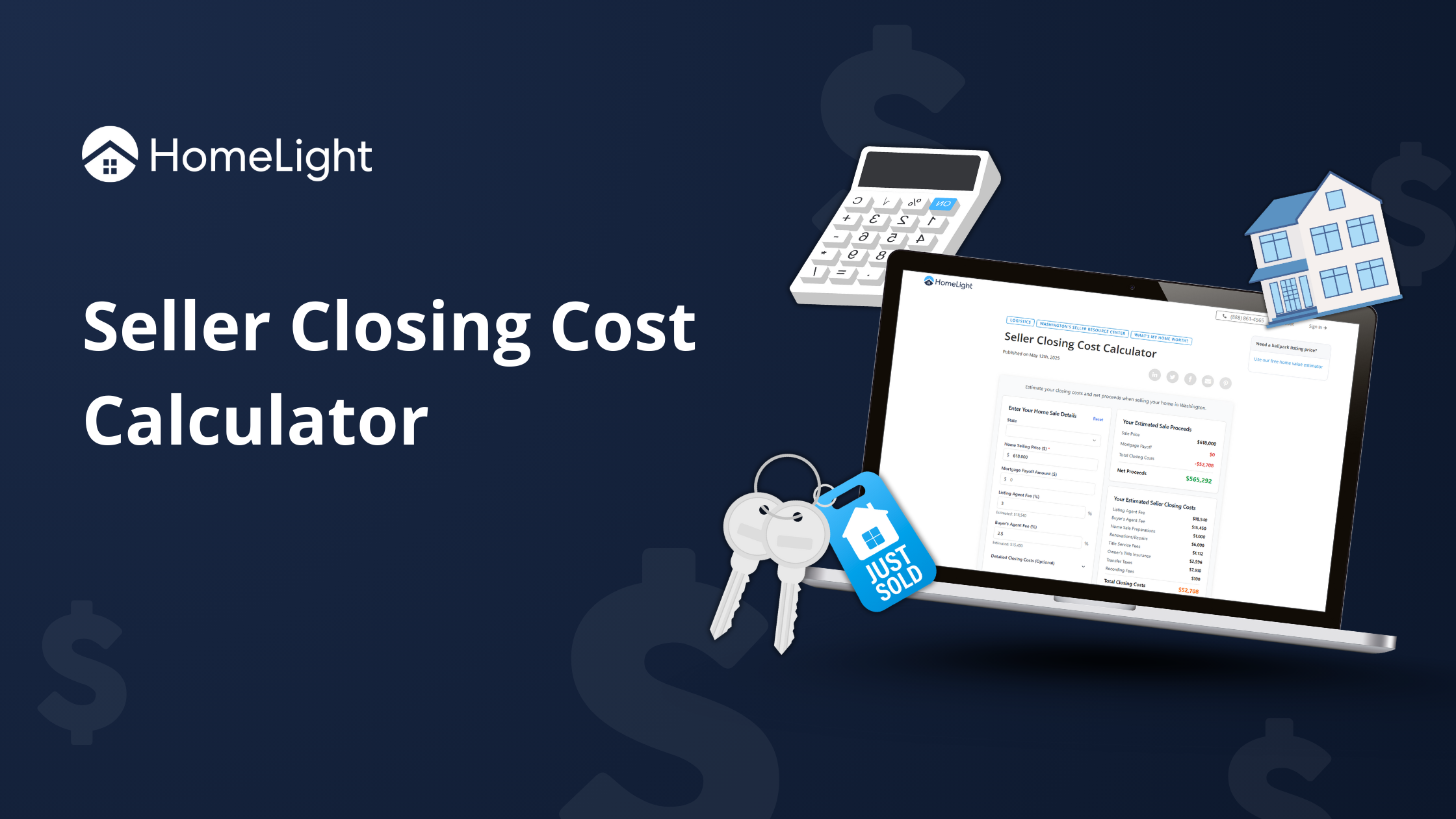 seller closing cost calculator illustration