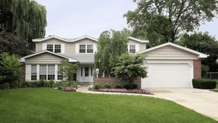 A house that needs the services of estate sale companies in Overland Park, KS