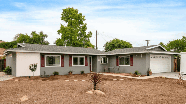 A photo of an Arizona home listed for a cash sale