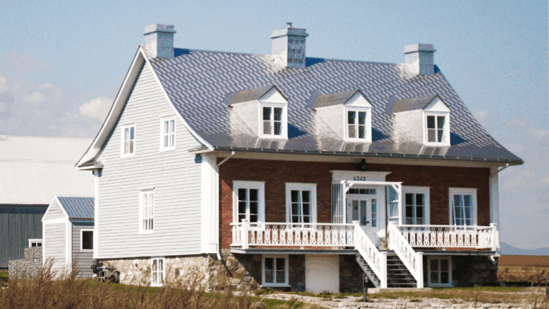 An image showcasing a specific type of house
