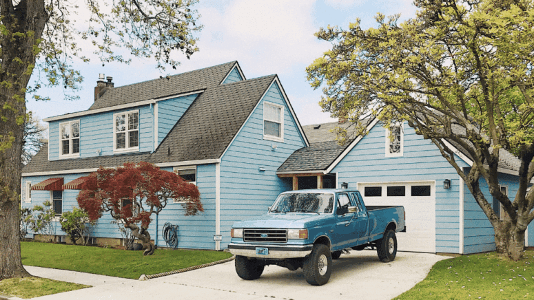 A house in Greenwood, where home sellers can choose to sell for cash