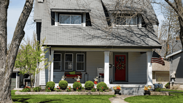 A home in Carrollton, where home sellers can choose to sell for cash