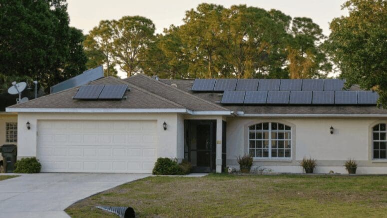 A house in Raleigh,NC, where home sellers can choose to sell for cash