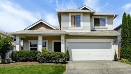 A house for sale in Indiana whose seller needs to fill out the seller disclosure form