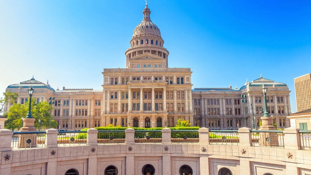 Texas State Capitol Building in Austin